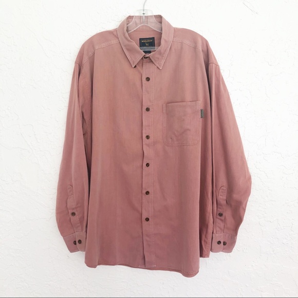 Woolrich Other - Woolrich Men’s Light Red Button Down Casual Shirt